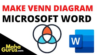 How to Create Venn Diagram in Microsoft Word | Venn Diagram MS Word