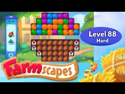Farmscapes Level 88 Hard | No Boosters | Playrix