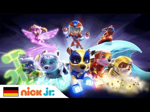 PAW Patrol’s Mighty Pups 🐾 Theme Song Music Video | Nick Jr.