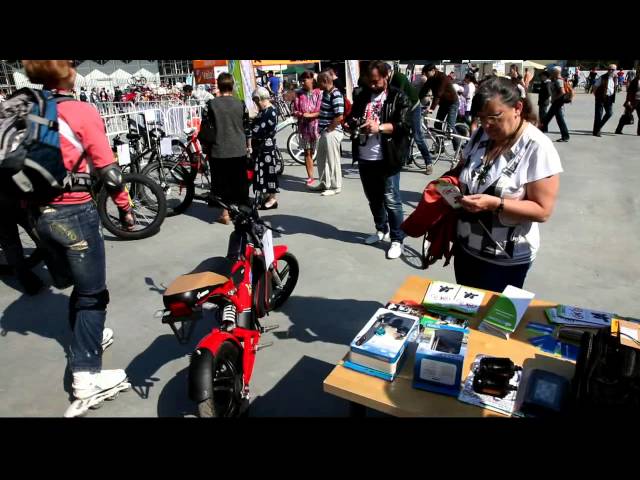 Электрические велосипеды на Велофестивале в Сокольниках