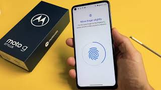 Moto G Stylus: How to Setup/Add FingerPrint Unlock Password