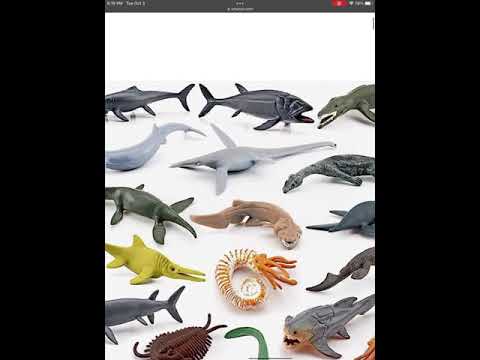 22 pack of PREHISTORIC SEA ANIMALS on Amazon!