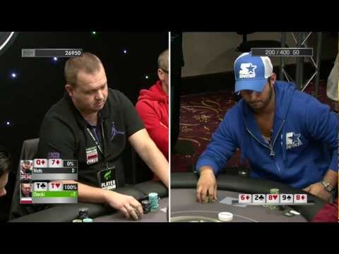 Unibet Open London 2012 - Interesting hands Day 1A