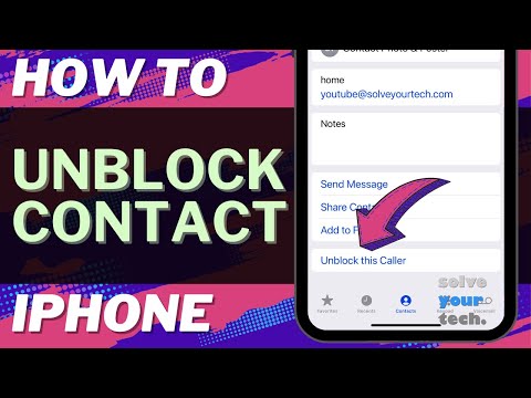 iOS 17: How to Unblock a Contact on iPhone