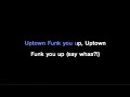 Mark Ronson - Uptown Funk ft. Bruno Mars Karaoke ...