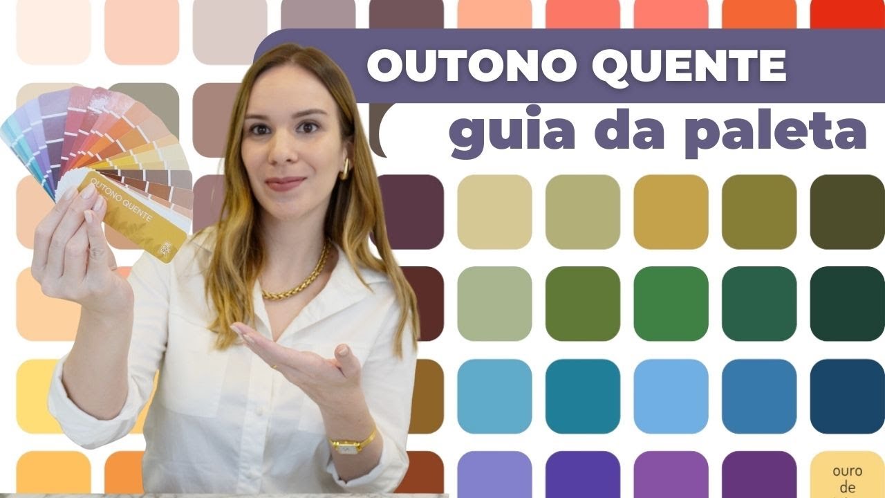 Coloração pessoal: paleta OUTONO QUENTE (como usar, make, acessórios, cabelo, etc.)