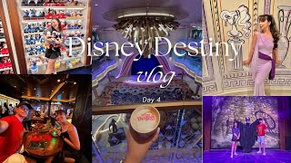 Disney Destiny VLOG Day 4 day last day at sea