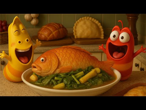 A Hearty Meal - LARVA Season 1-| Best Cartoons | Hilarious Cartoon Compilation.