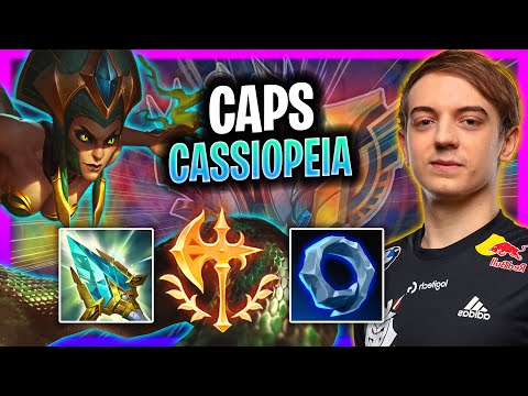 CAPS BRINS BACK CASSIOPEIA MID! | G2 Caps Plays Cassiopeia Mid vs Leblanc!  Season 2025