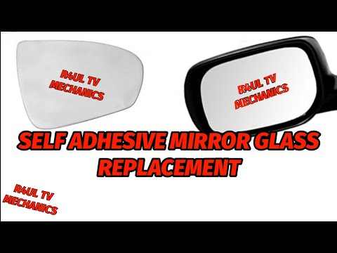 SELF ADHESIVE MIRROR GLASS REPLACEMENT