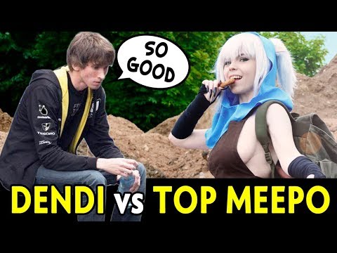 Dendi vs Top-5 Meepo Dotabuff — Sanya 67% win rate 2000 games