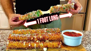 Giant Mozzarella Sticks | Bigger Is Better