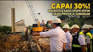 Download lagu MAYOR'S INSPECTION! Sawangan Alternative Road Progress Hits 30% mp3