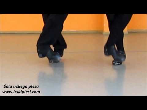 Solo step dances in hard shoes: Treble reel