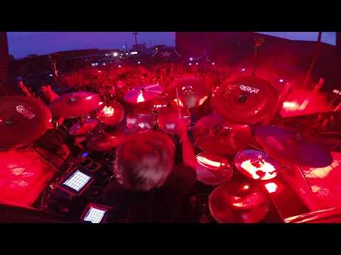 King Diamond and Kerry King drumcam (Evil)