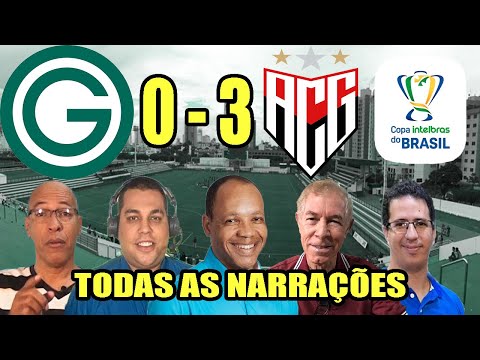 Todas as narrações - Goiás 0 x 3 Atlético-GO | Copa do Brasil 2022