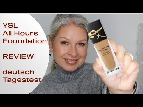 YSL all Hours Foundation Tageszeit REVIEW 2023 I BESTE Foundation ? Mamacobeauty
