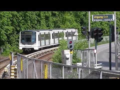 Oslo-Viken T-bane - Linje 1: Steinerud T-banestasjon 06-2020 (Lørdag) [HD]