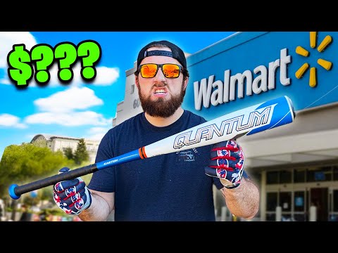 Buying Walmart&#39;s MOST EXPENSIVE Baseball Bat Then Hitting With It