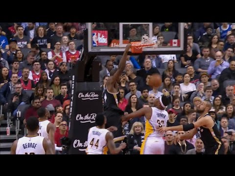 Raptors Highlights: Ibaka Cleans the Glass - March 31, 2017