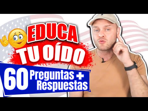 60 Preguntas y Respuestas Clave en Inglés para Conversaciones Diarias | Aprende y Educa tu oído