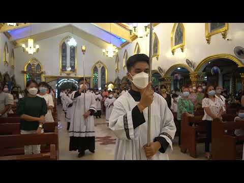 Saint Augustine Parish - Ministry of Altar Servers Processional on New Year's Eve Mass.