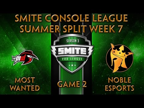 SCL Summer Split Week 7 - Most Wanted vs. Noble Esports (Game 2)