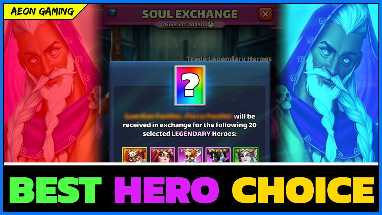 ⭐Guide to Choosing the Best Heroes in Soul Exchange 👻 November 2024 📅 - Empires & Puzzles 🔥