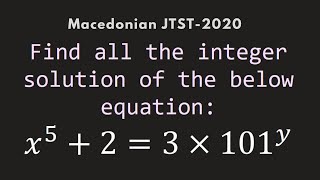A Nice Diophantine Equation solved using Modular Arithmetic | Math Olympiad Junior.