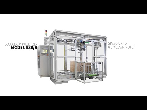 MG2 | B30/D compact double-bay palletizer