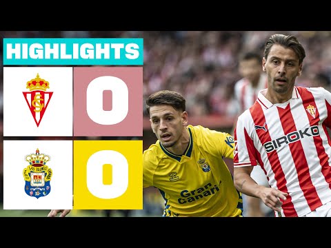 REAL SPORTING 0 - 0 UD LAS PALMAS | RESUMEN LALIGA HYPERMOTION