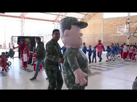 Ejército Nacional entregó más de 300 kits escolares a estudiantes en Turmequé, Boyacá