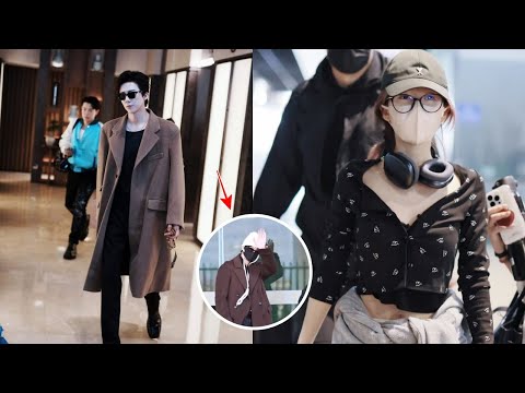 Returning From The Hospital, Liu Yunning And Zhao Lusi Arrived At The Airport, Fans Were Worried