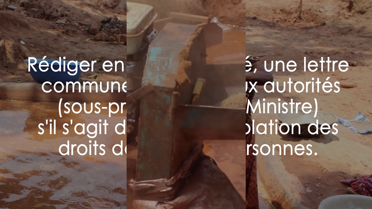 Cinq étapes pour dénoncer l'exploitation minière au Cameroun