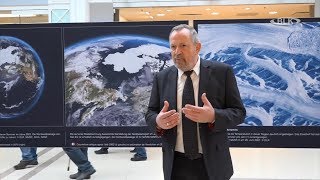 Ein Blick in die Ausstellungen Astro-Kids und Terra Blue im Einkaufszentrum Schöne Aussicht in Leißling - Ein TV-Bericht
