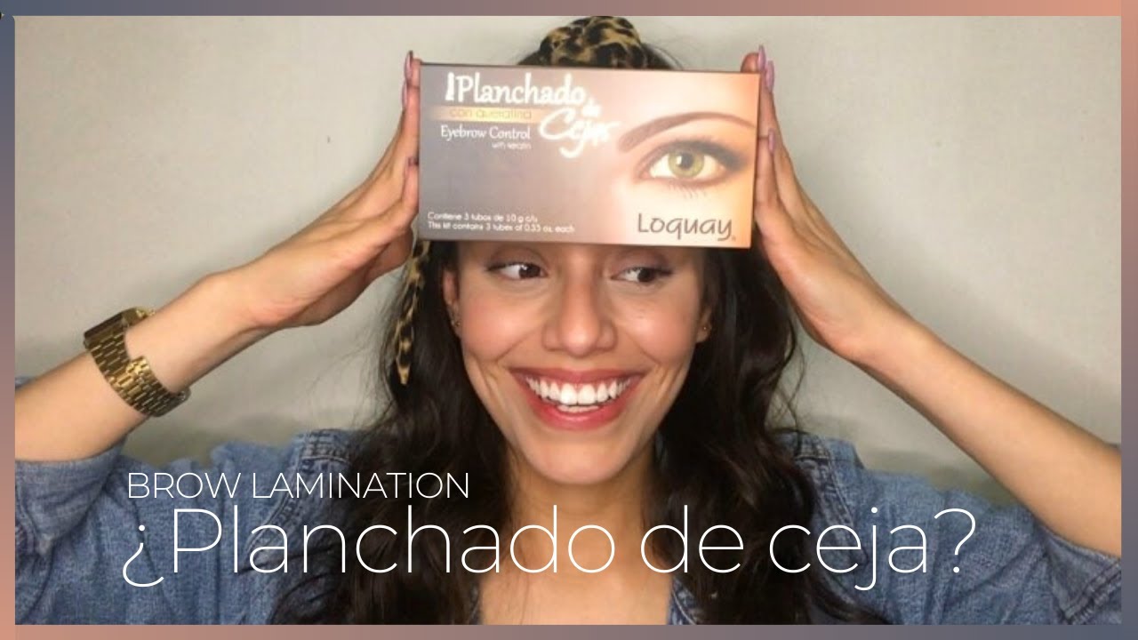 ¿PLANCHADO DE CEJAS EN CASA - brow lamination at home