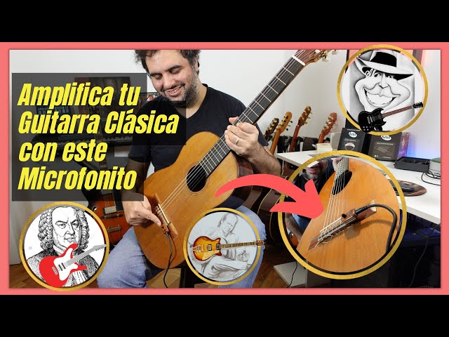 Vídeo relacionado con Dilwe Guitarra Piezo Pickups, Micrófono de Contacto Piezo Pickup Transducer para Guitarra Ukulele Erhu Banjo Instrumento Musical de Cuerda