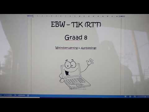 RTT GRAAD 8: 1 Junie 2020 - periode 2 (01082)