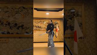 Samurai🇯🇵Katana performance 日本三代弁財天江島神社にて居合奉納演舞 #samurai #katana #居合道