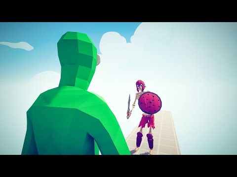 Zombie 1 VS 1 Every Unit (new map) - TABS Modded Gameplay