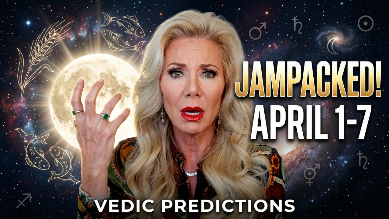 Why April 1-7 is a "Jampacked" Week for the World | Vedic Astrology Weekly Predictions