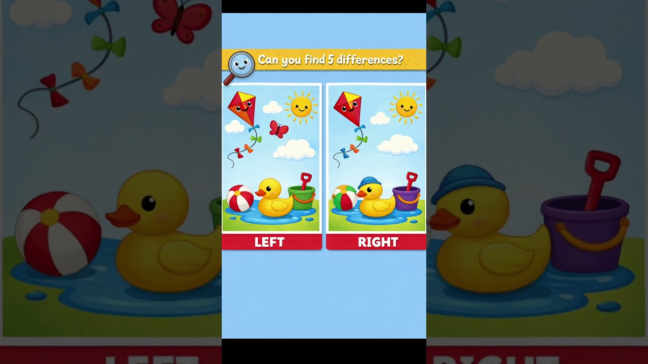 Focus 🥸 Brain training💯 High IQ 👀 #FindTheDifference #SpotTheDifference #PuzzleGame #BrainTeaser