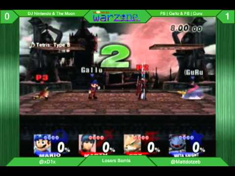 CFST: Warzone 2 Project: M Doubles: FS Gallo & FS Guru (blue) vs DJ Nintendo & The Moon (red)
