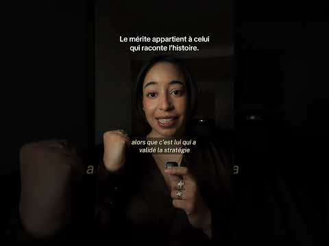 Le biais d’auto attribution : pourquoi ton boss vole ton travail #entreprise #carrière