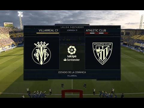 Villareal CF vs Athletic Club Laliga Santander J20