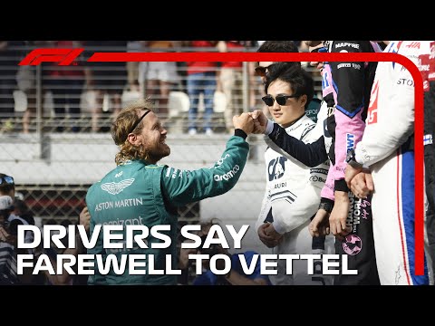 Danke Seb: Drivers Say Farewell To Sebastian Vettel
