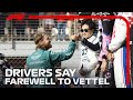 Danke Seb: Drivers Say Farewell To Sebastian Vettel