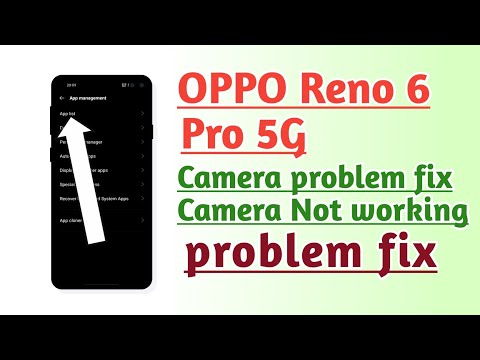 OPPO Reno 6 Pro 5G Camera problem fix Camera not working problem fix