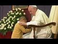 Little boy steals the show from the Pope 