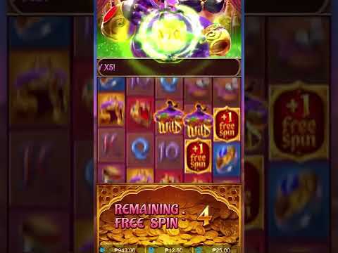 Genie’s 3 Wishes 🧞 #slotonline #pgslot #jackpot